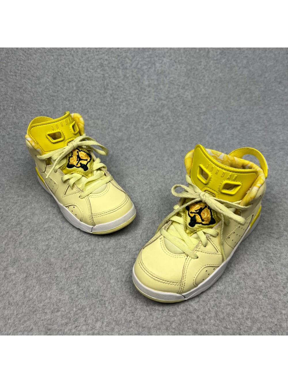 Nike Air Jordan VI (6) PS Retro Dynamic Yellow Size 12 C Classic Summer Floral